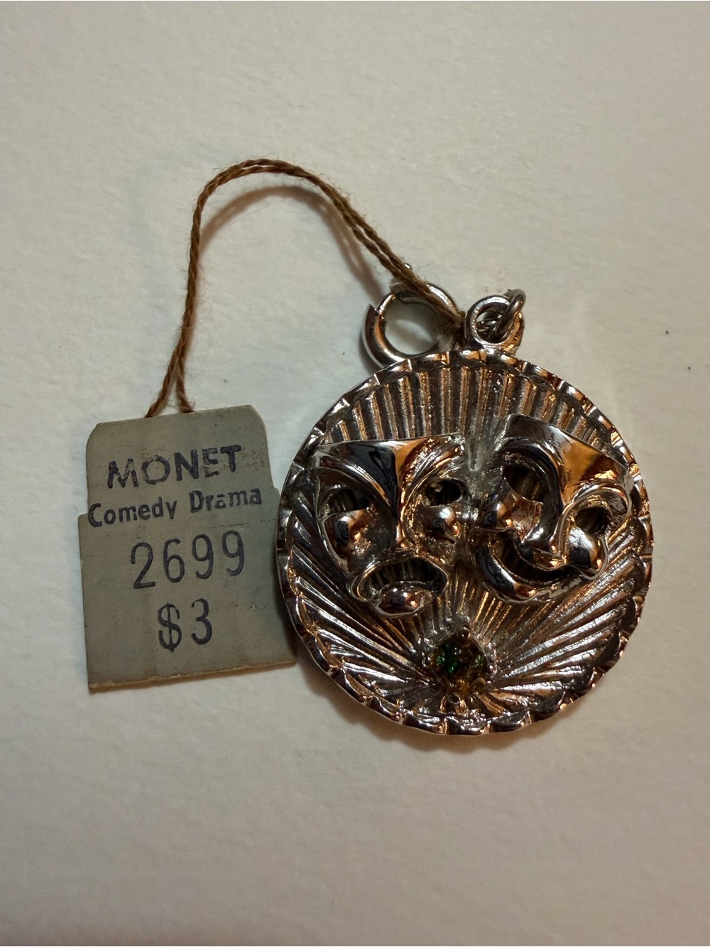 Monet Gold-Tone Comedy Drama